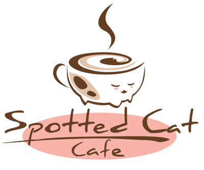 spotted cat cafe logo